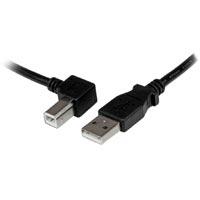 CABLE ADAPTADOR USB DE 1M PARA IMPRESORA ACODADO - 1X USB A MACHO - 1X USB B MACHO EN ANGULO IZQUIERDO - STARTECH.COM MOD. USBAB1ML CABLE ADAPTADOR USB DE 1M PARA IMPRESORA ACODADO - 1X USB A MACHO - 1X USB B MACHO EN ANGULO IZQUIERDO - STARTECH.COM MOD. USBAB1ML